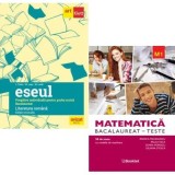 Pachet Bacalaureat 2026. Eseul. Literatura Romana. Pregatire individuala pentru proba scrisa si Matematica M1. Teste - Liliana Paicu, Rodica Manolescu