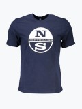 Cumpara ieftin Tricou barbati cu imprimeu cu logo si croiala Regular fit bleumarin (Marime: S), North Sails