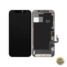 Display cu Touchscreen GX pentru Apple iPhone 12 / 12 Pro cu Rama Versiune OLED IC Movable Negru