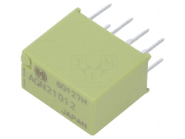Releu Electromagnetic DPDT 12VDC SMT 1A
