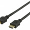 Cablu HDMI1.4 cu ethernet 15+1p tata - HDMI 15+1p tata aurit CCS 2m