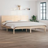 Cumpara ieftin Cadru de pat Super King, 180x200 cm, lemn masiv