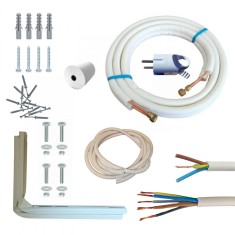 2 m - 9000BTU- 12000 BTU- Kit complet instalare AC