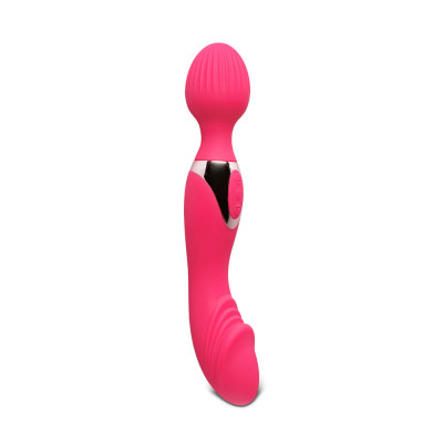 Vibrator Wand Double Ended Red foto