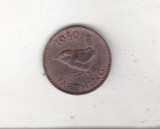 bnk mnd Marea Britanie Anglia farthing 1950 pasare