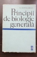 Principii de biologie generală - N. Botnariuc