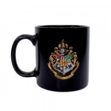 Cana termosensibila din ceramica - Heat changing - Harry Potter - Uniform Slytherin, 400 ml