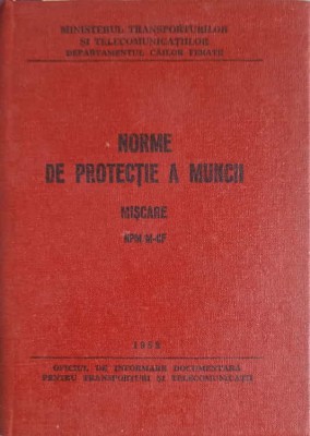 NORME DE PROTECTIE A MUNCII. MISCARE NPM/M-CF-COLECTIV-202729 foto