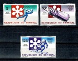 Senegal 1972 - Jocurile Olimpice de iarna, sport, serie neuzata