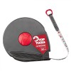 Ruleta banda, menaj, fibra de sticla, 30 m 28C513, Top Tools