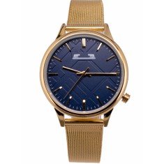 Ceas Dama Matteo Ferari Gold Blue Clasic II
