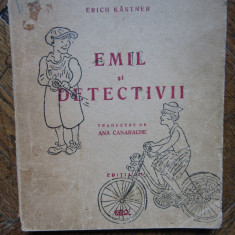 EMIL SI DETECTIVII de ERICH KASTNER, EDITIA III , 1945