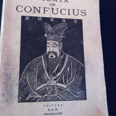 VIATA LUI CONFUCIUS Soulie de Morant 1912