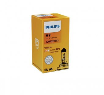 Bec Bulb H7 PHILIPS 12V 55W PX26d PREMIUM foto