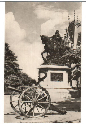 CPIB 17456 CARTE POSTALA - IASI. STATUIA LUI STEFAN CEL MARE foto