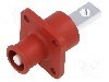 Conector alimentare DC, 1,5kV, 1 pini, seria ES-120A, {{Dimensiune pin}}. DEGSON ELECTRONICS - ESS-120A-25-B/S-RD-00