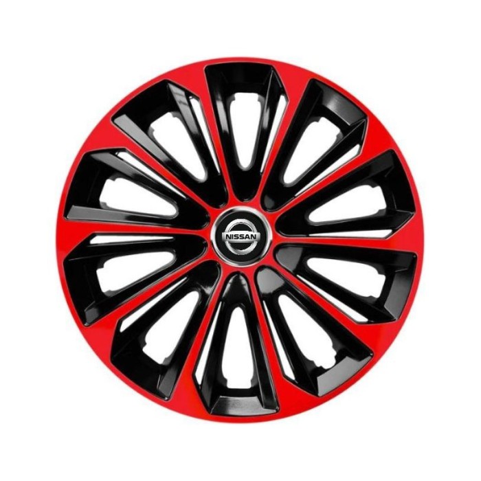 Set 4 capace roti Extra Strong Red R16 Compatibil Cu Nissan