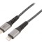 Cablu USB 2.0 Lightning la USB-C 2m Negru 87W