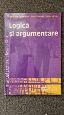 LOGICA SI ARGUMENTARE - Manual pentru clasa a IX-a - Doina Olga Stefanescu foto