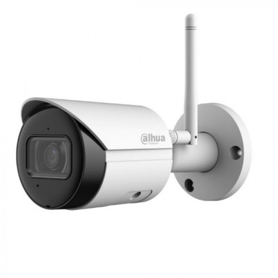 Camera WiFi Dahua IPC-HFW1430DS-SAW-0280B, 4MP, lentila 2.8mm, IR LED 30m, microfon, IP67 SafetyGuard Surveillance foto