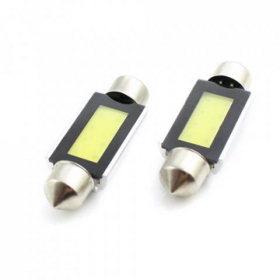 LED Sofit Plafoniera numar 39mm 12V 3W 150lm set 2buc CLD019 Carguard foto