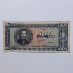 romania bancnota 1000 lei 1950 seria 0788349 - 350 lei