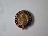 Rara! Insigna colectie Jockey-Club Roman, Romania 1900 - 1950