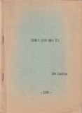 GIM LAURIAN - CAND E ZIUA UNUI TEI ( MANUSCRIS DACTILOGRAFIAT )