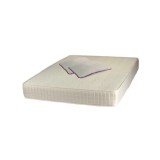 Set Saltea ortopedica, tip relaxa, Dafin Lux Ortopedic, 140x190x21cm, fermitate medie, cu plasa de arcuri tip Bonell, fata vara-iarna, sistem de aeris