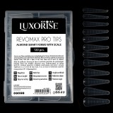Cumpara ieftin Tipsuri Reutilizabile REVOMAX PRO TIPS LUXORISE - model Migdala, 120 buc