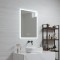 Oglinda baie Scafa 60x45 alb cu LED [pro.tec] HausGarden Leisure