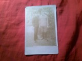 Fotografie 2 Militari Romania WW1 - tip Carte Postala