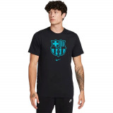 FC Barcelona tricou de bărbați Crest black - XXL