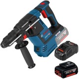 Bosch GBH 18V-26 + GBA + GAL 1880 CV - Rotopercutor SDS-Plus 2.6 J + Set acumulator si incarcator Li-Ion 18 V 5 Ah