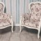 2 Scaune Boem Elegant Vintage
