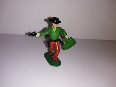 bnk jc Figurina de plastic - cowboy - Hong Kong copie Timpo foto