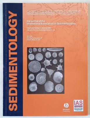 SEDIMENTOLOGY , THE JOURNAL OF I.A.S. VOLUME 54 , NUMBER 6 , 2007 foto