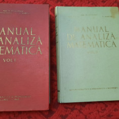 Manual de analiza matematica 2 VOLUME - M. Nicolescu/N. Dinculeanu/S.Marcus