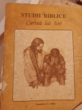 1993 Studii biblice cartea lui Iov Biserica adventista Bucuresti RAR