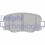 Set placute frana spate DELPHI, Jeep Cherokee (Kl), 06.2013-, spate; puntea spate