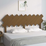 Cumpara ieftin Tăblie de pat, maro miere, 178x3x80,5 cm, lemn masiv de pin