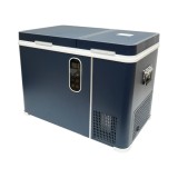 Frigider auto portabil 45L cu compresor, zona dubla si afisaj LCD