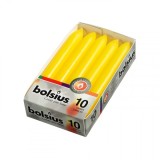 Pachet 10 Lumanari Cilindrice Bolsius Galben CIB10-211 DNC31546