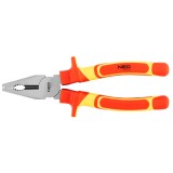 Cleste combinat VDE 200 mm CrV, izolat 1000V, maner ergonomic
