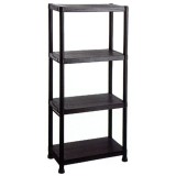 Raft din plastic Racks RA3071 cu 4 polite, 600x300x1350 mm