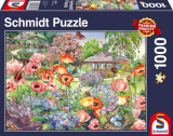 Puzzle 1000 piese - Blooming Garden | Schmidt