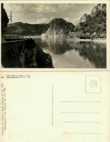 CP1967N Vederea din Cazane după Dubova la km 108/Kazanpartie nach Dubova bei km 108, fotograf J Fischer, Sibiu 1937, carte poștală