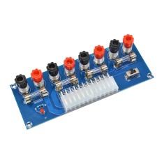 PLACA adaptor de alimentare SURSA PC desktop calculator ATX 3V 5V 12V laborator foto