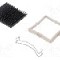 Radiator extrudat, aluminiu, 35mm x 35mm, neagra, Advanced Thermal Solutions - ATS-51350D-C1-R0