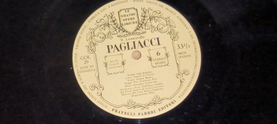 3 VINILURI BOX - IMPECABILE - MUZICA CLASICA Ruggiero Leoncavallo &amp;ndash; Pagliacci foto